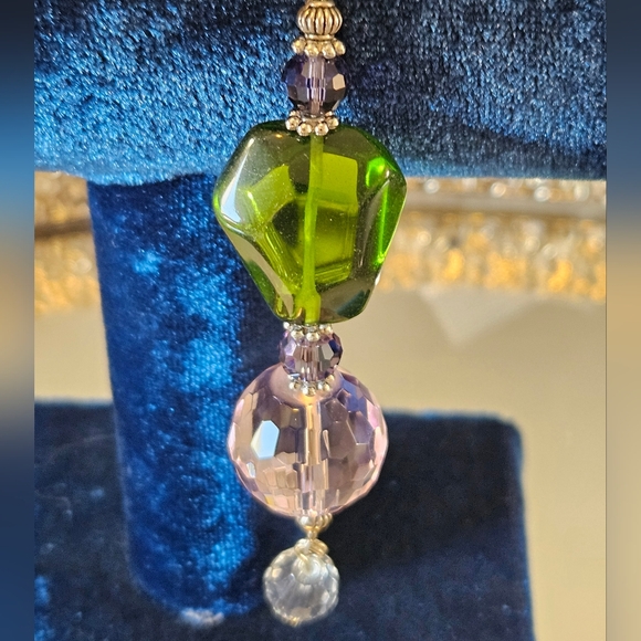 Glass Bead Bag Charm - Picture 5 of 5